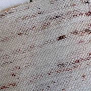 Vintage indian kilim handmade carpet 54cm x 118cm, 1970s