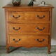 Commode campagnarde en chêne massif vintage