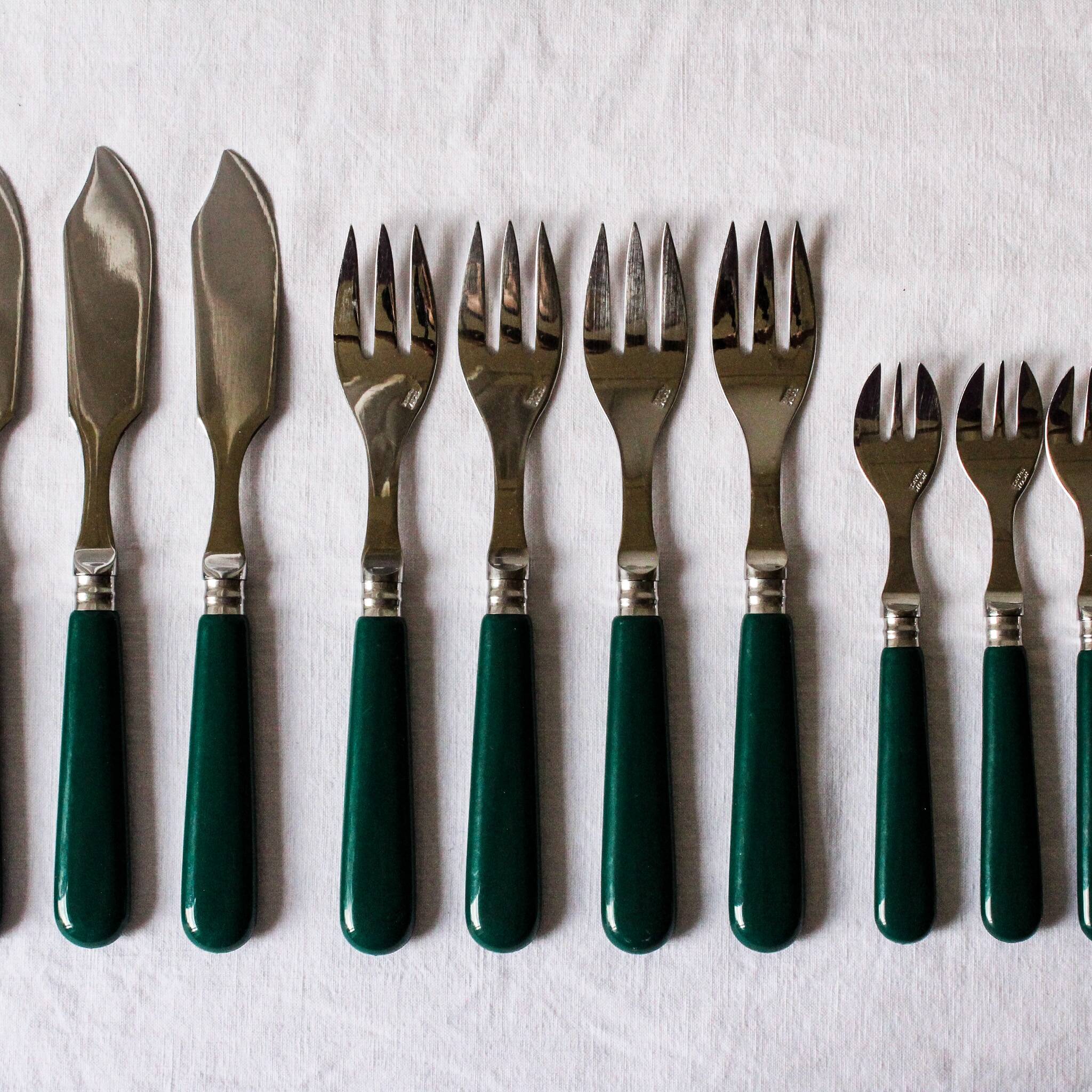Set of 12 fish cutlery Scof