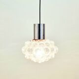 Large Mid Century Glass Ceiling Light by Helena Tynell for Limburg, 1960s