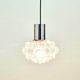 Large Mid Century Glass Ceiling Light by Helena Tynell for Limburg, 1960s
