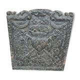 Fireplace plate