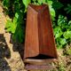 Wooden magazine rack