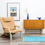 Two-door walnut chest of drawers/sideboard, 1960s