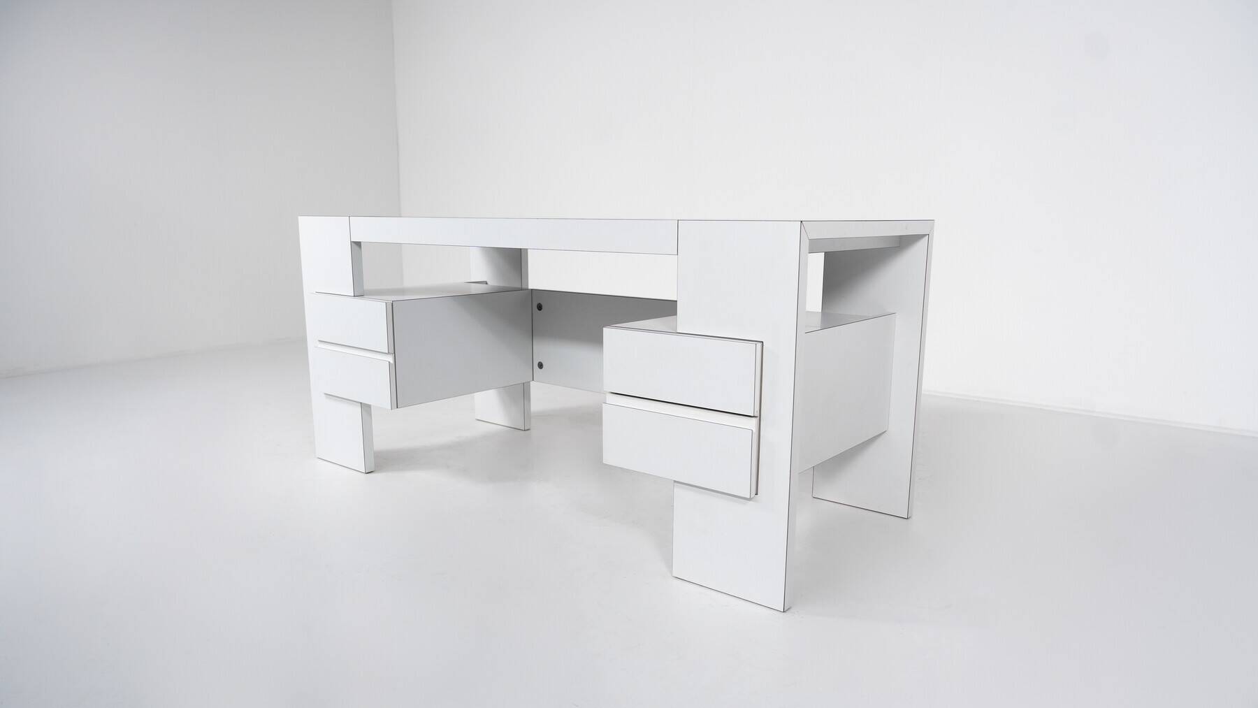 Mid-Century Modern Desk by Wim Wilson for Castelijn, 1960s