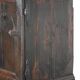 Unieke antieke Engelse kast/ cabinet on stand van eikenhout uit de 17e eeuw