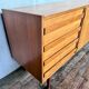Vintage enfilade from the 1960s, 150 cm long, with 2 doors and 4 drawers.