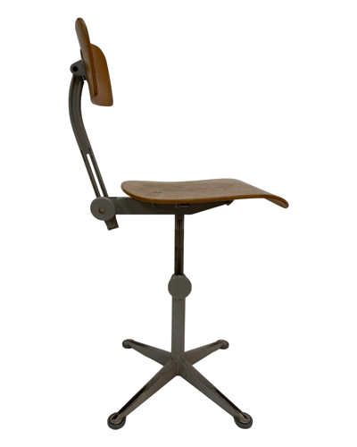 Chaise de travail vintage Friso Kramer d’Ahrend de Cirkel dutch design
