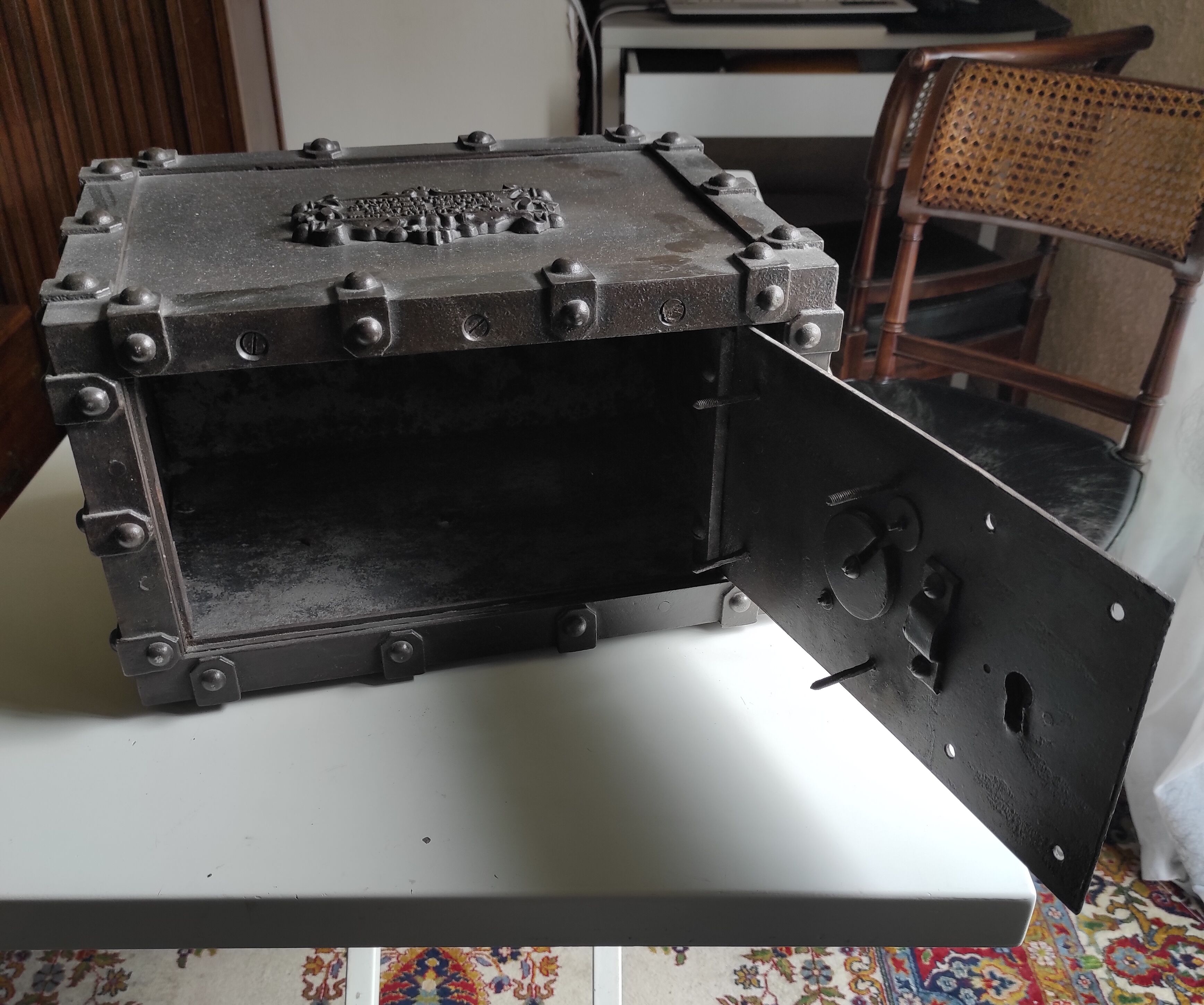 Iron chest