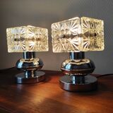 Paire de lampes Vintage 1970