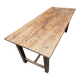 Ancienne table de ferme normande en bois massif – XIXe / début XXe siè