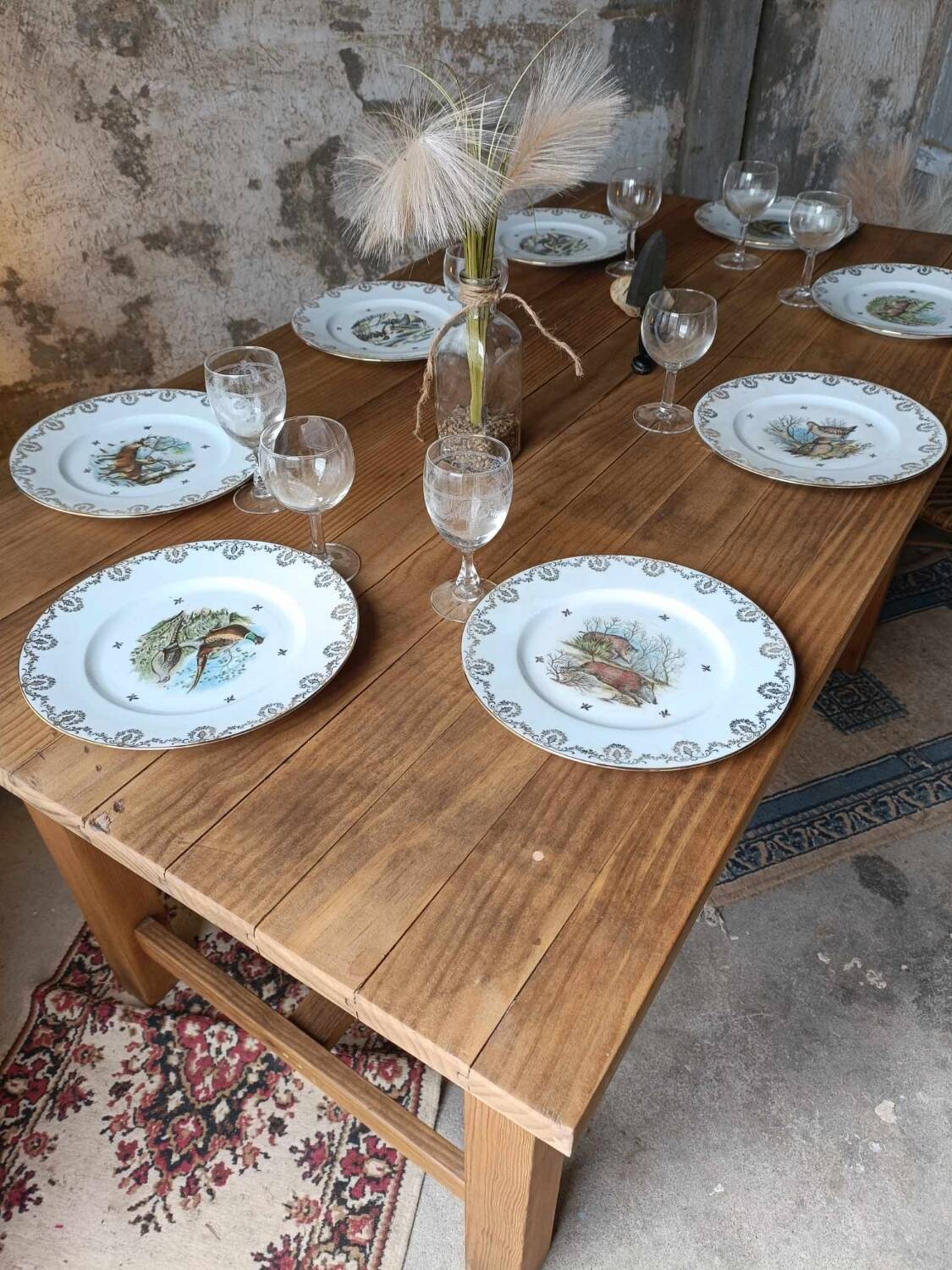 Rustic Farmhouse Table