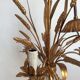 Lustre en métal doré