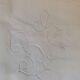 Taie en Richelieu monogramme BG