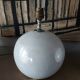 Ceramic lamp foot, iridescent white