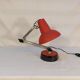 Vintage red articulated desk lamp - 70s/80s