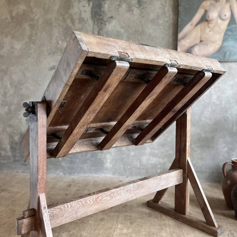 Old photographic table