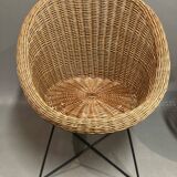 Armchair and matching table design 1950