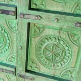 Old wooden door