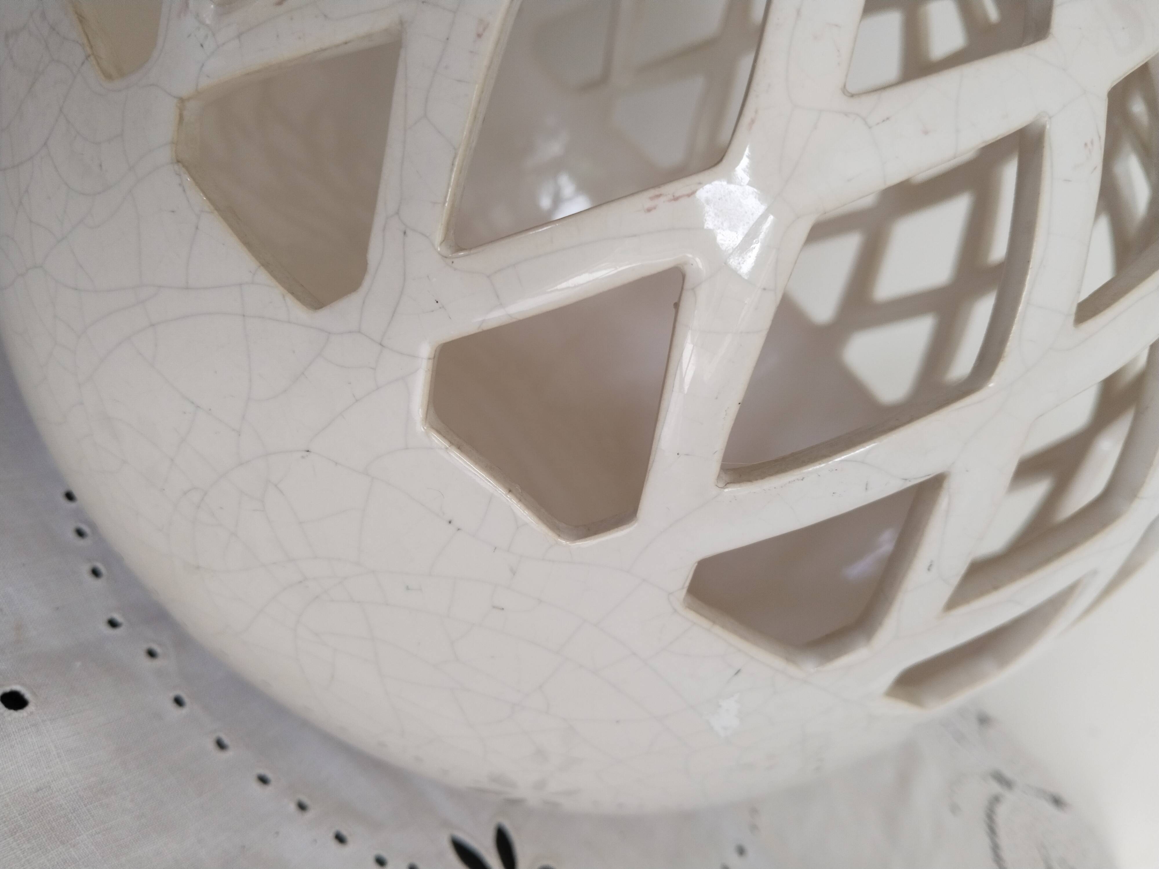 Anthropologie Diamond-Pierced Hurricane Tealight Holder