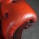 Chesterfield sofa 3 places in cowhide leather