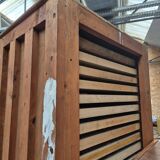 Wooden printing cabinet 36 drawers with typographic letters