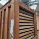 Wooden printing cabinet 36 drawers with typographic letters