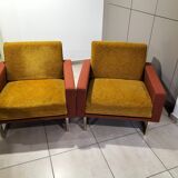 Carélie armchair Jean Caillette for Steiner circa 1950