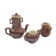 Coffee maker, teapot, milk pot