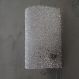 Vintage wall sconce in perspex from the 60s
