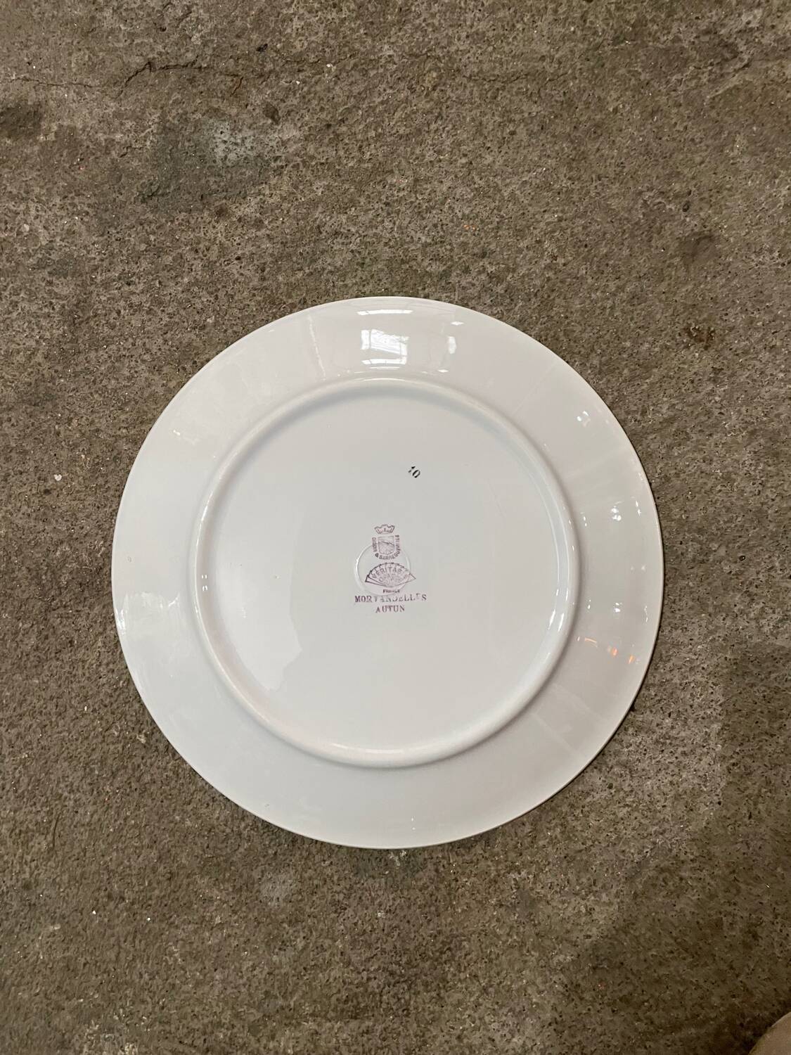 Set from the Digoin & Sarreguemines pottery.