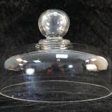 Old cheese bell in blown glass