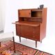 Vintage Danish secretary from the 1960s/70s, in teak, mid-century style.