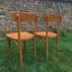 2 vintage Baumann bistro chairs 1940