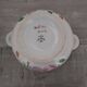Flared bowl with CNP porcelain handles signed M.C.B. Noël 1980