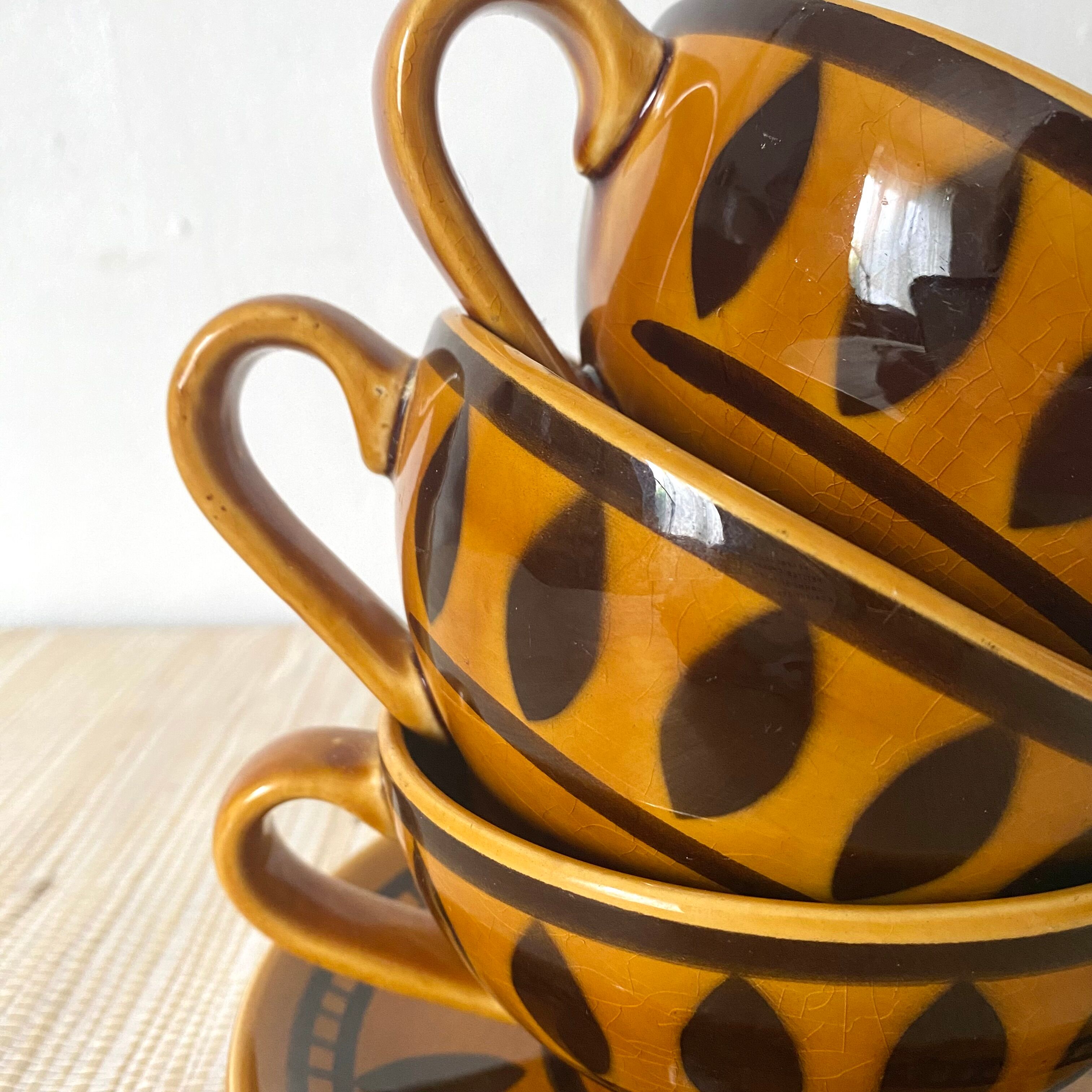 Vintage Longchamps mugs