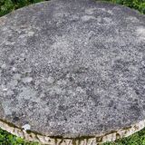 Cement rock garden table from the 1930s