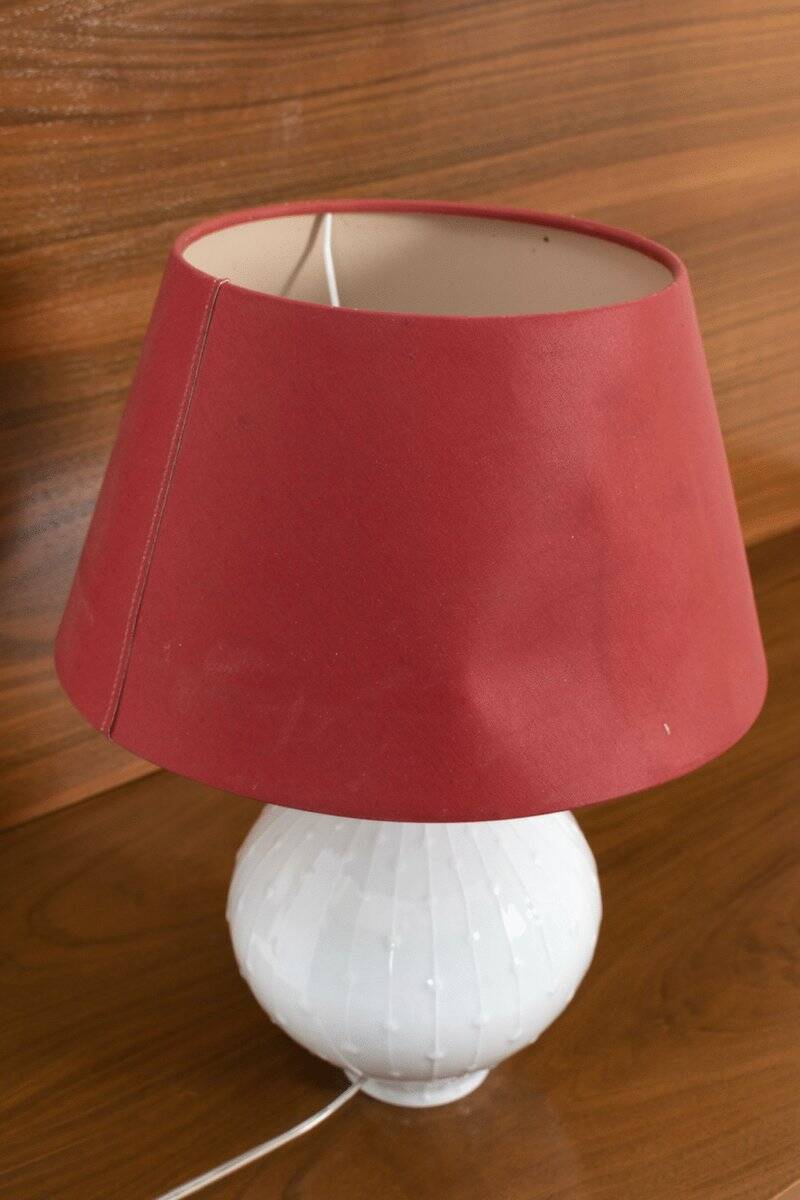 Porcelain Table Lamp from Hutschenreuther