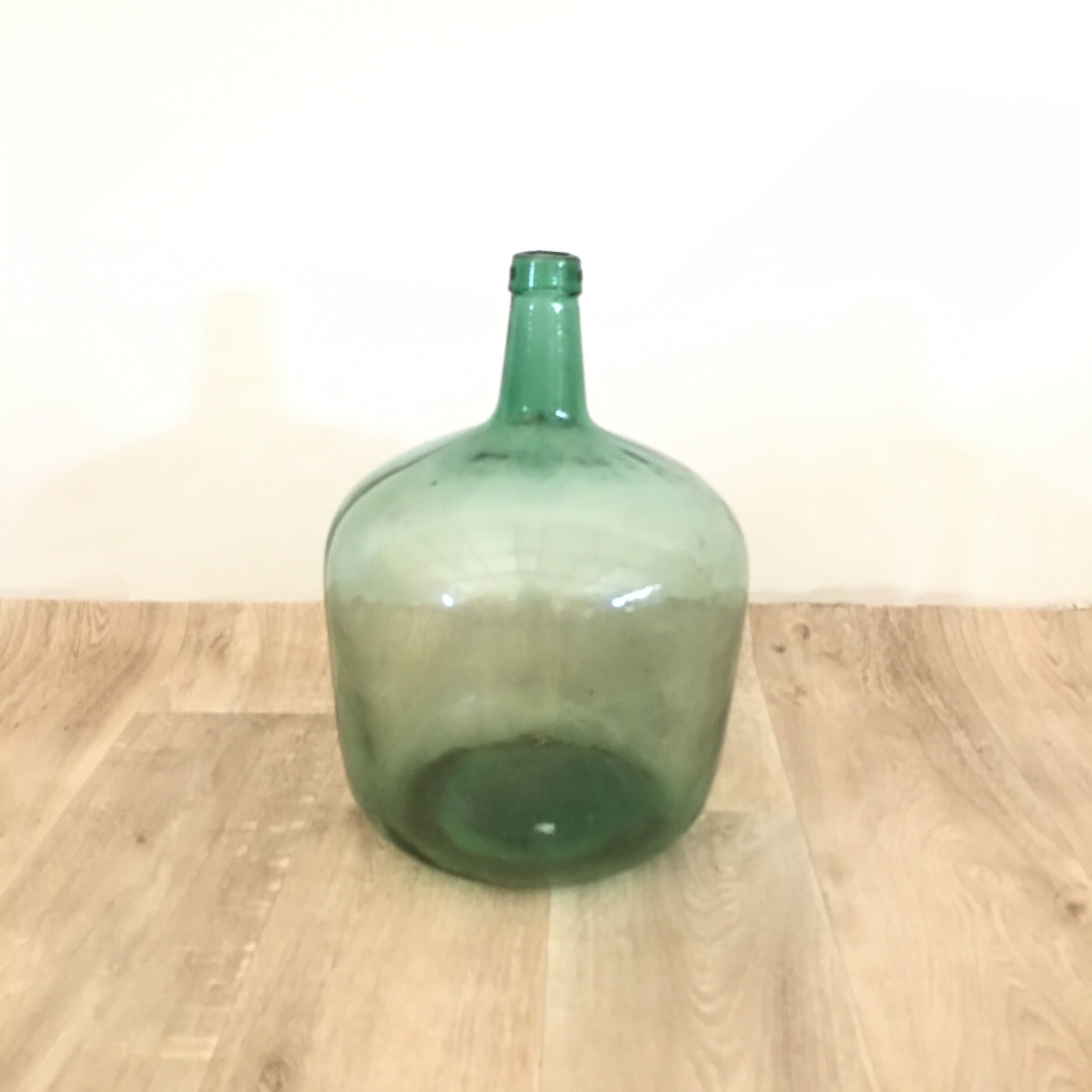 Demijohn green canister 10L