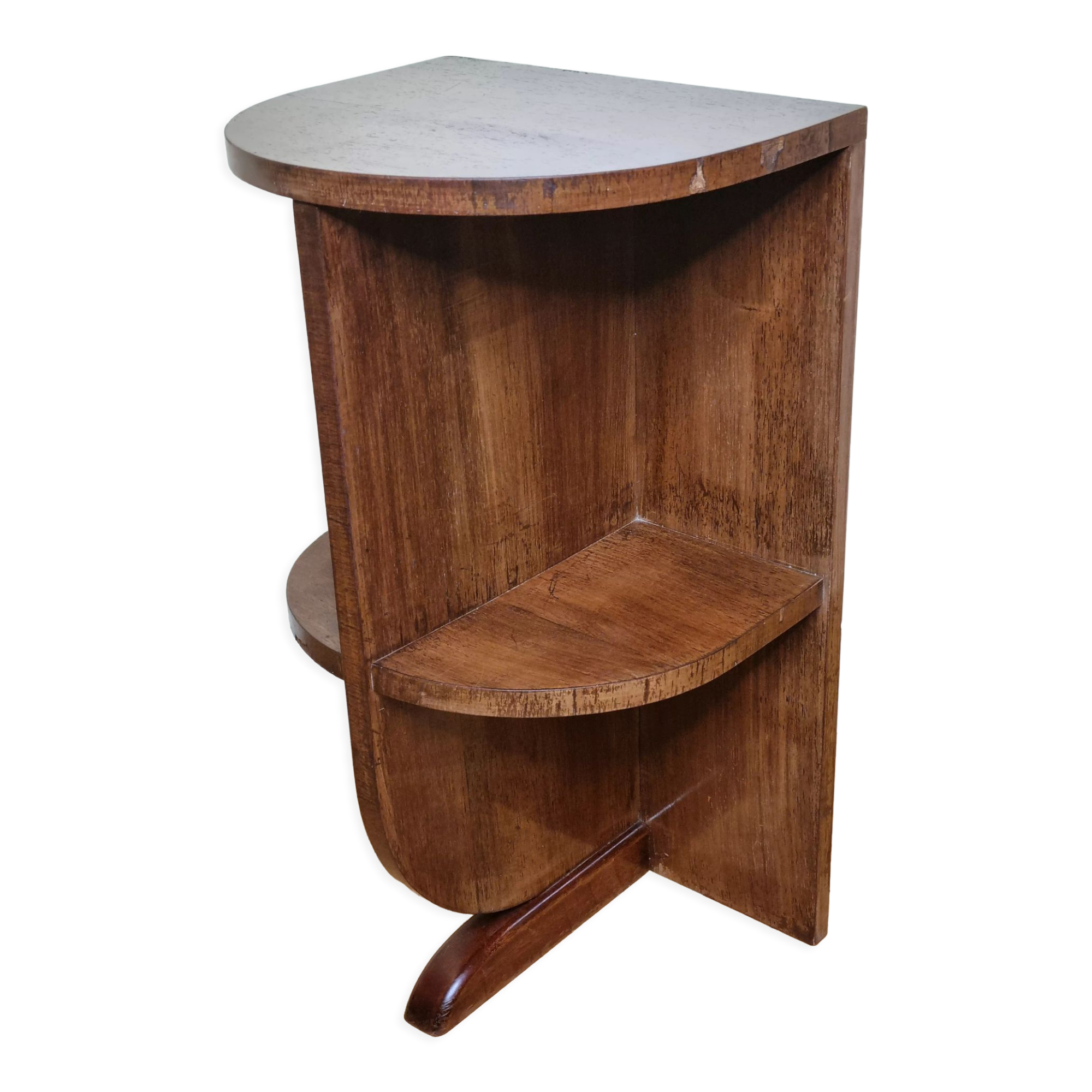 Half-round art deco style console