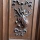 Empire style mahogany display cabinet bookcase