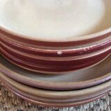 Set of 8 stoneware plates