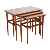 Tables gigognes danoises en teck 1960
