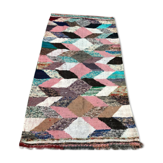 Kilim boucherouite 104 x 197 cm