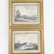 Two signed 19th century landscape watercolors