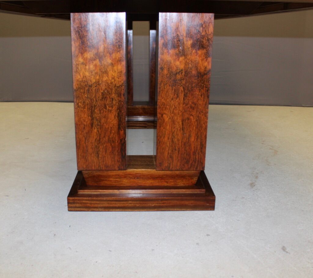 Art deco period dining table