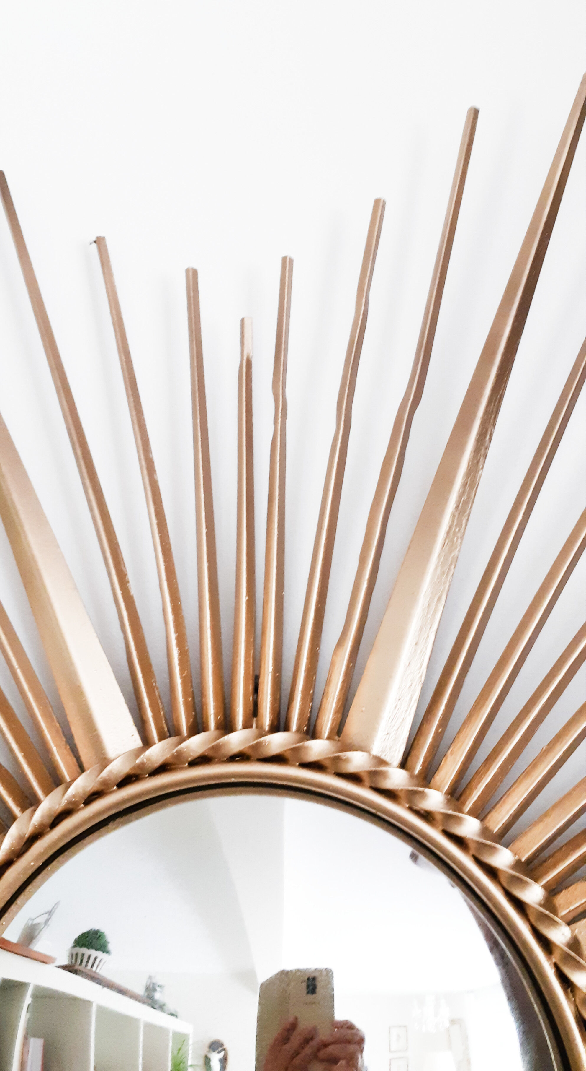 Sun mirror Chaty Vallauris bulging witch's eye 92 cm