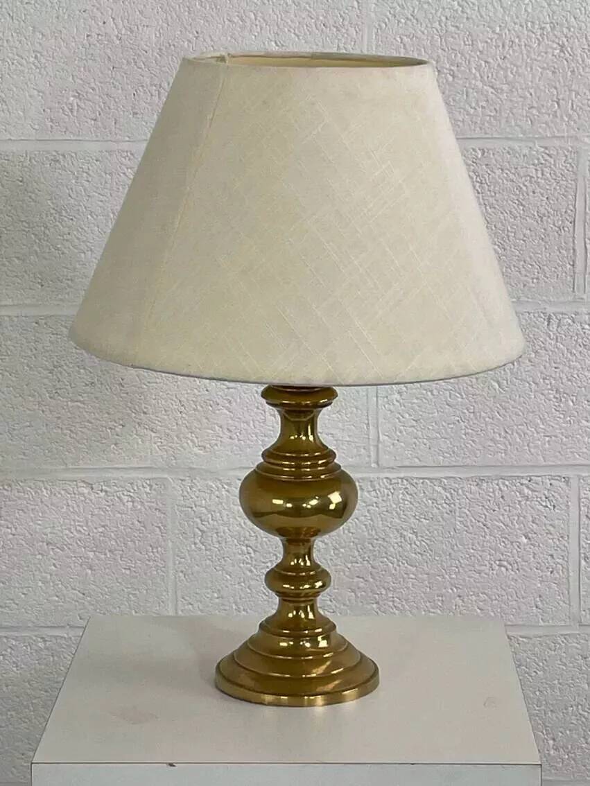 Vintage brass desk lamp