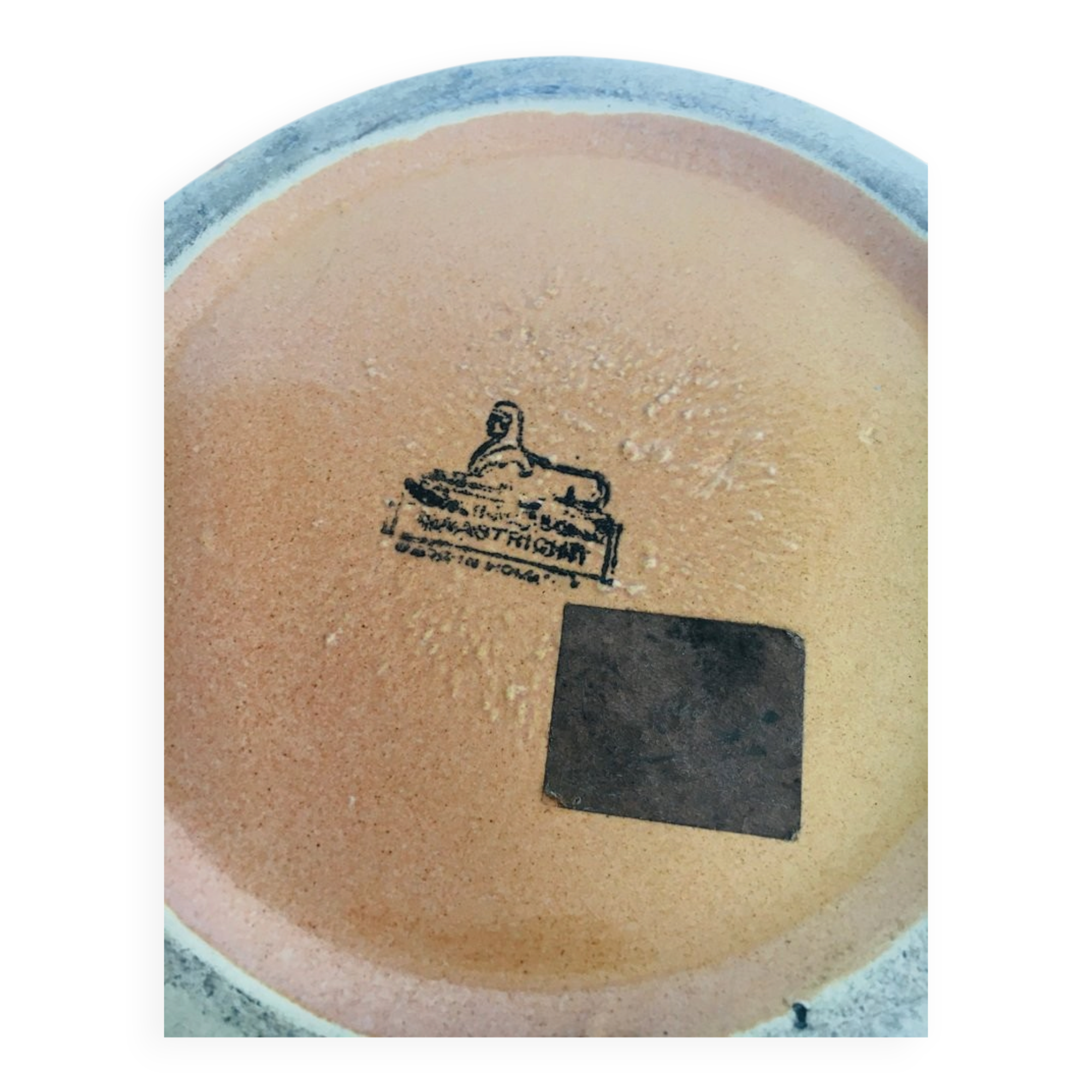 Ceramic Vase Rubra by Wim Visser for Petrus Regout Maastricht, Netherlands, 1954