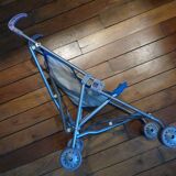 Poussette pliante de poupée vintage 70s